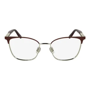 Óculos de Grau Feminino Calvin Klein Ck25105 - Metal Vermelho, Dourado