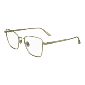 Óculos de Grau Feminino Calvin Klein Ck24102 - Metal Aro Total Quadrado Dourado