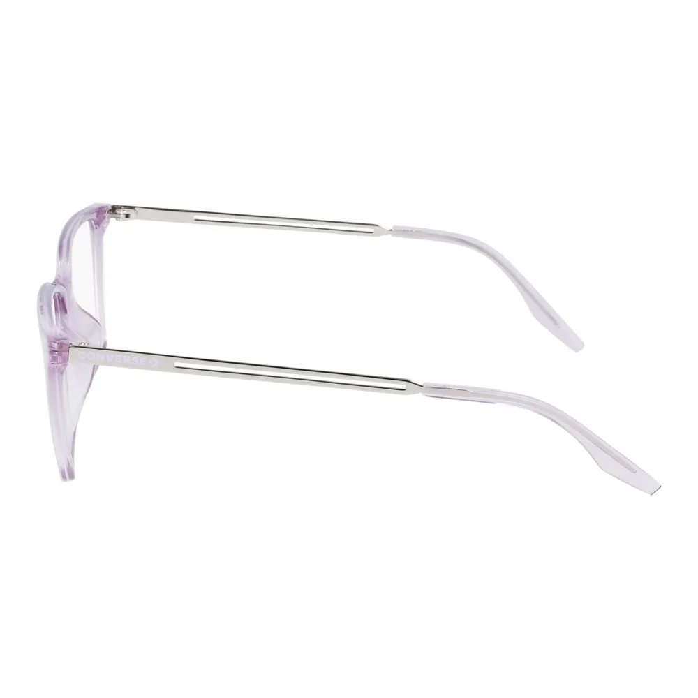 Óculos de Grau Feminino Converse Cv8002N - Acetato Lilas Transparente