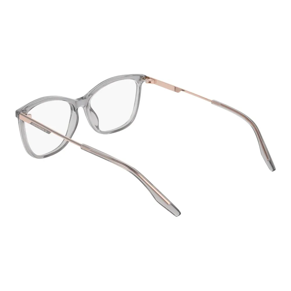 Óculos de Grau Feminino Converse Cv8014N - Acetato Cinza Transparente