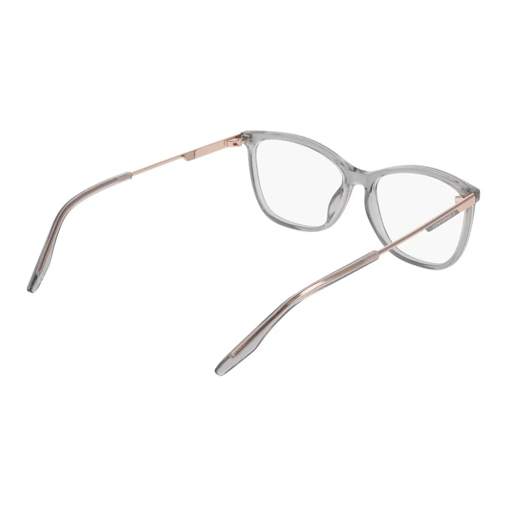 Óculos de Grau Feminino Converse Cv8014N - Acetato Cinza Transparente