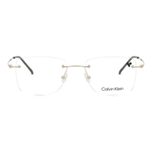 Óculos de Grau Unissex Calvin Klein Ck22125Tb - Metal Parafusado Dourado