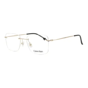 Óculos de Grau Unissex Calvin Klein Ck22125Tb - Metal Parafusado Dourado