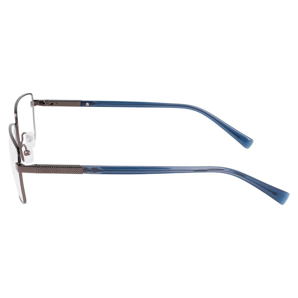 Óculos de Grau Masculino Marchon M-2029N - Metal Aro Total Prata