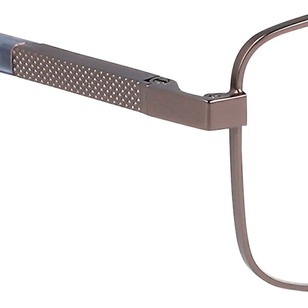 Óculos de Grau Masculino Marchon M-2029N - Metal Aro Total Prata