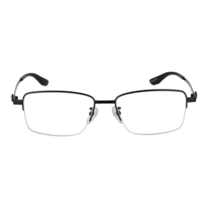 Óculos de Grau Masculino BMW 5041-H - Fio de Nylon Retangular Preto