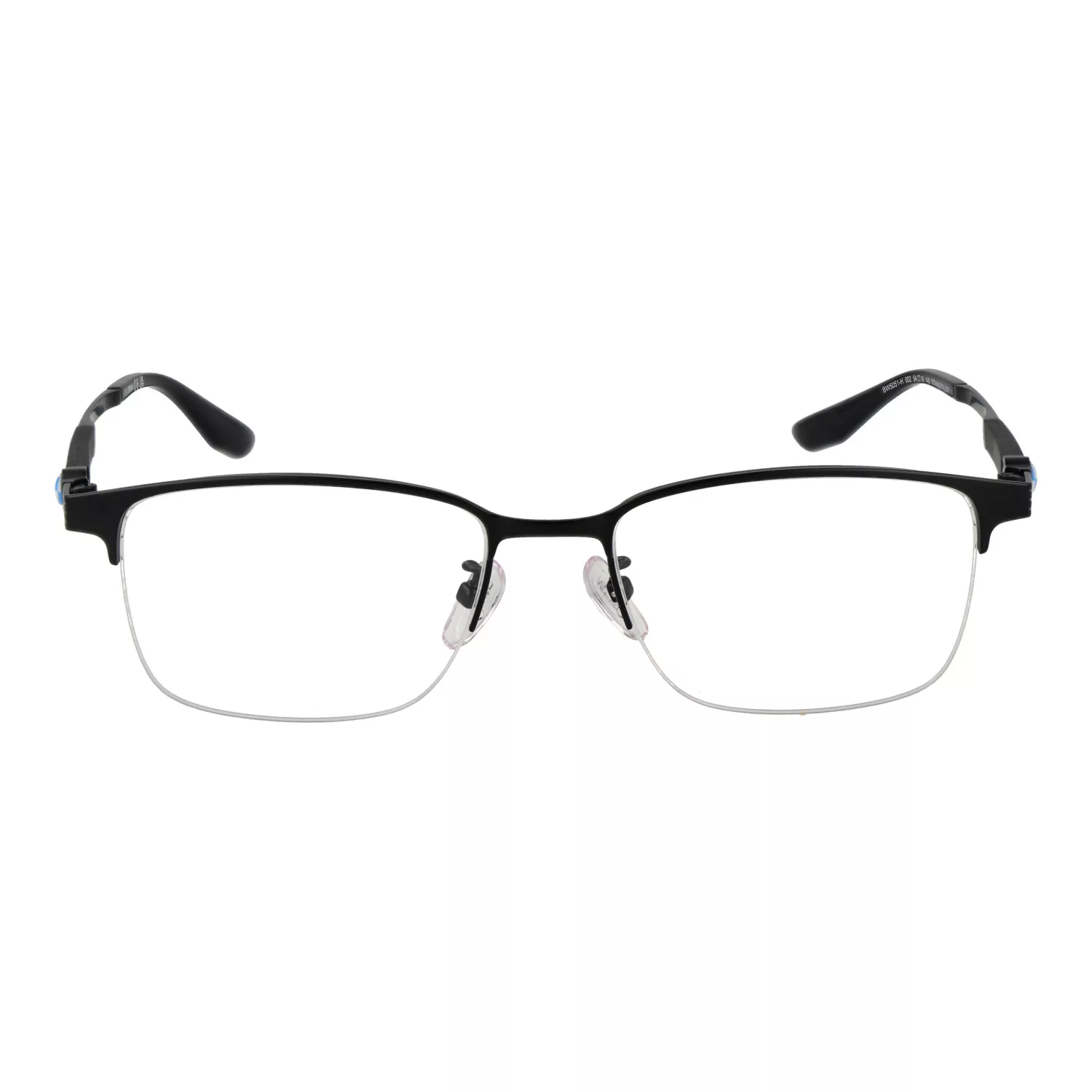 Óculos de Grau Masculino BMW 5051-H - Fio de Nylon Retangular Preto