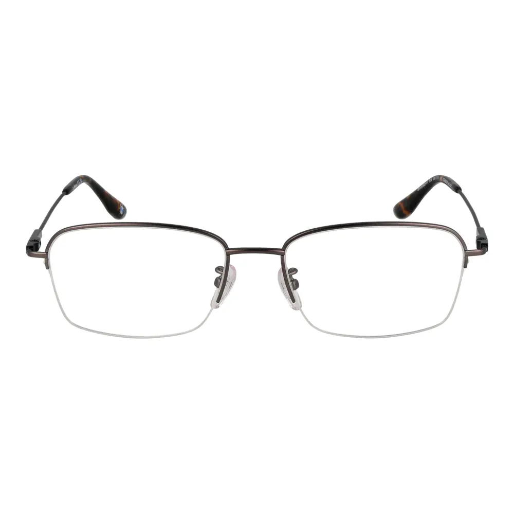 Óculos de Grau Masculino BMW 5068-H - Fio de Nylon Retangular Prata