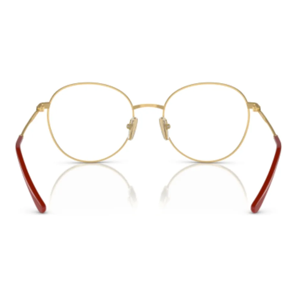 Óculos de Grau Feminino Vogue 0VO4280 Metal Redondo Vermelho - Imagem 4