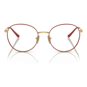 Óculos de Grau Feminino Vogue 0VO4280 Metal Redondo Vermelho