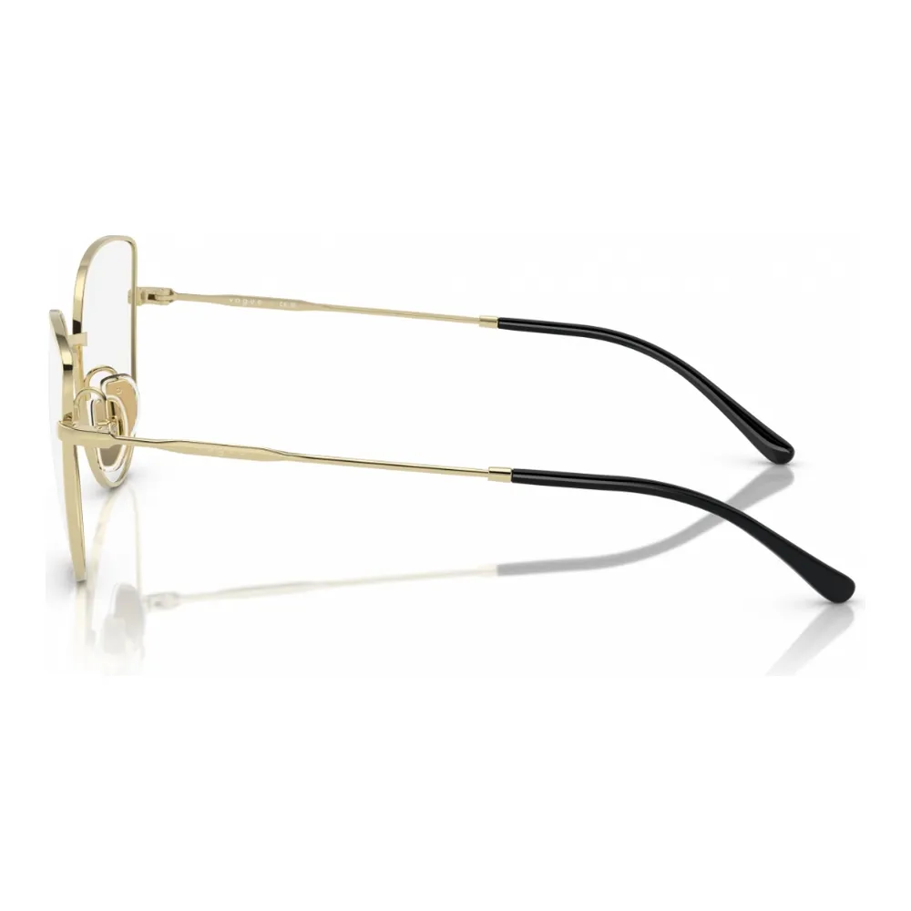 Óculos de Grau Feminino Vogue 0VO4298T Gatinho Dourado - Imagem 3