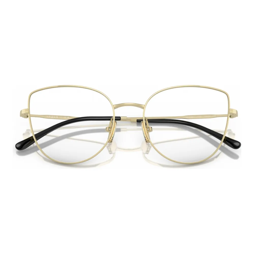 Óculos de Grau Feminino Vogue 0VO4298T Gatinho Dourado - Imagem 5