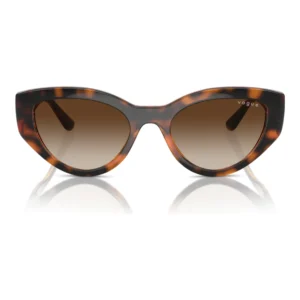 Óculos de Sol Feminino Vogue 0VO5566S Acetato Gatinho Preto